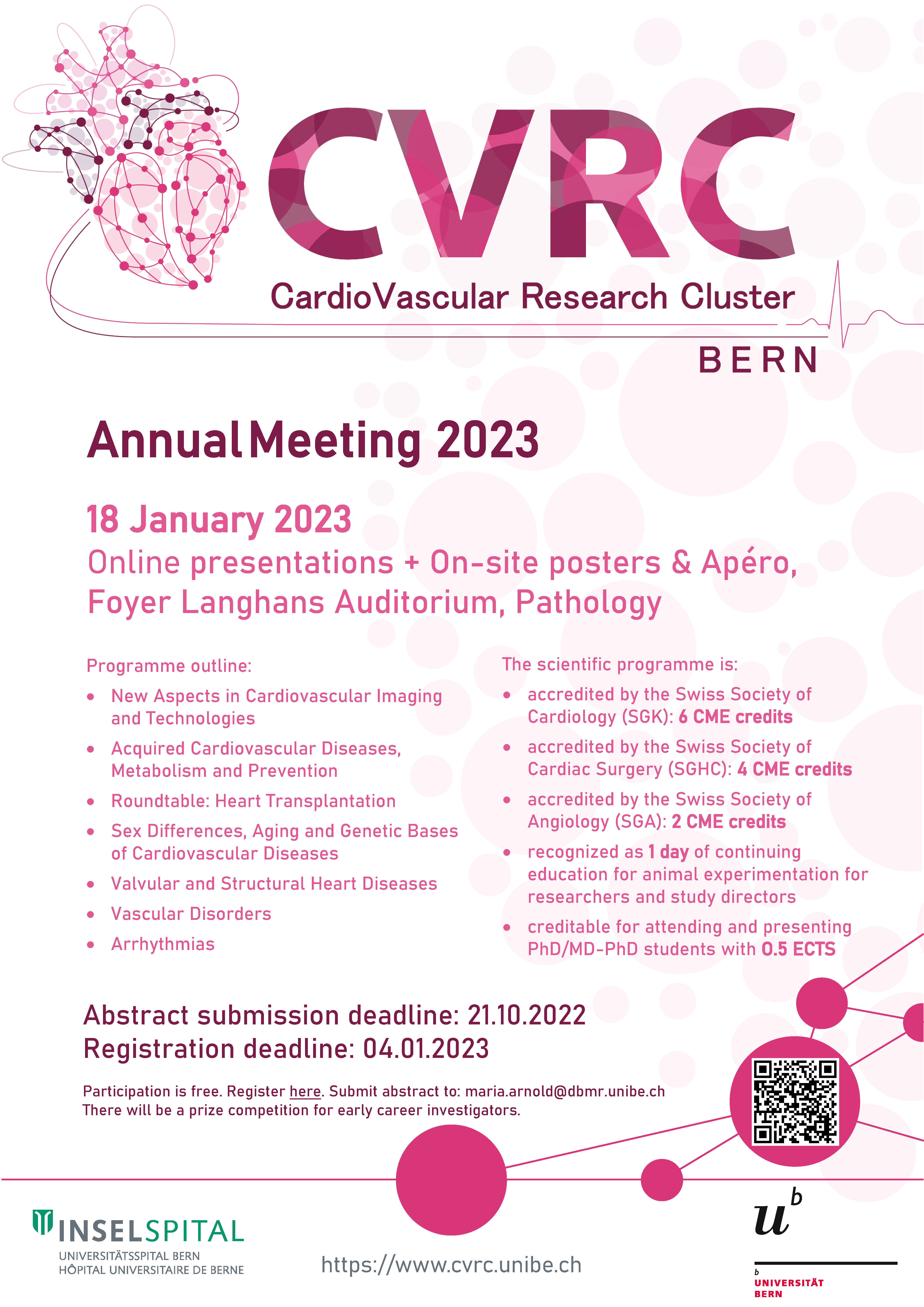 Flyer CVRC Annual Meeting 2023